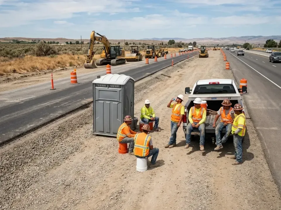 highway-road-construction-crew-007 — frequently asked questions, Porta Potty and Restroom Rentals in Groveport, OH